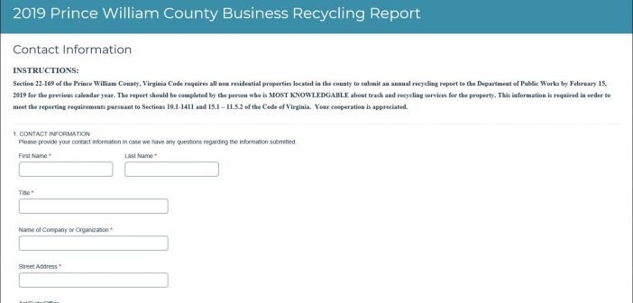 annual recycling report