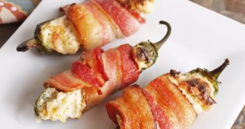 bacon wrapped jalapeno poppers, Firehouse Foodie
