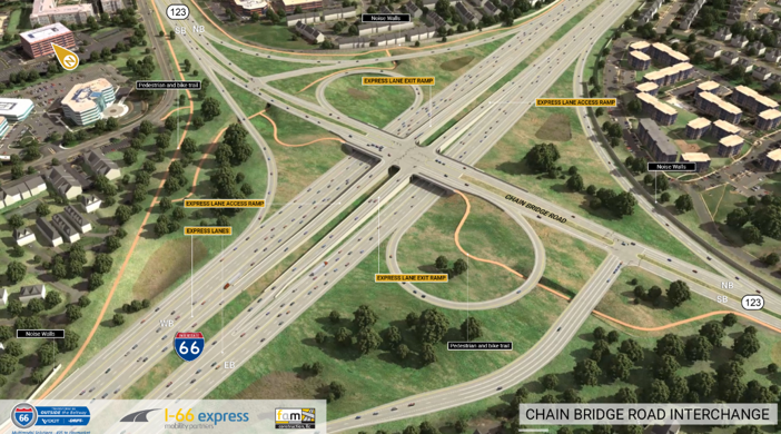 Traffic Pattern Changes Planned for Route 123/I-66 Interchange | Prince ...