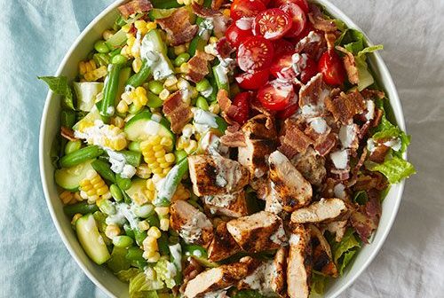 Power Your Lunchbox Campaign and BBQ Chicken Chopped Salad Recipe