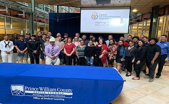 CTE signing, PWCS
