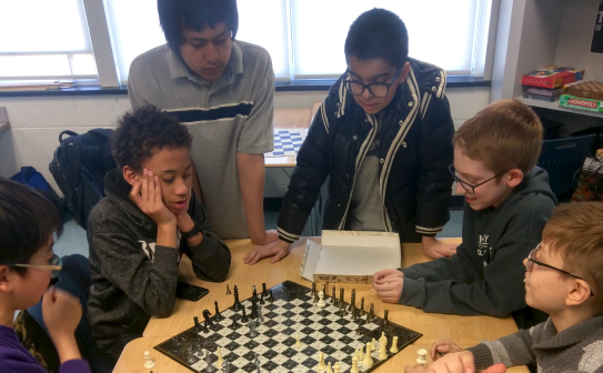 Parkside Middle, chess club