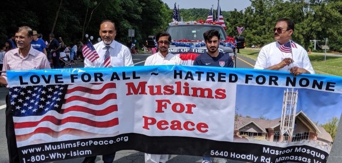 Masroor Mosque, 4th of July parade