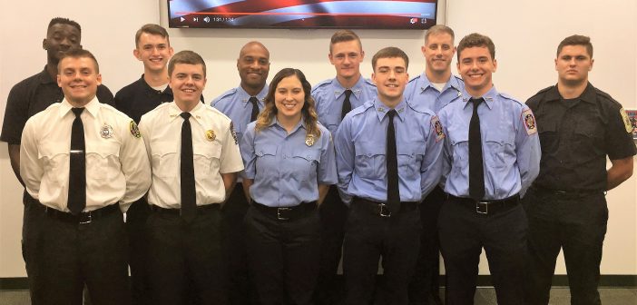 fire & rescue, volunteer recruit graduation