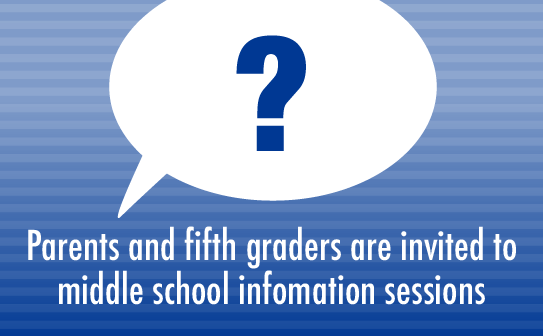 middle school info sessions