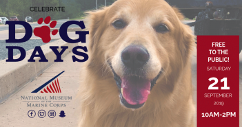 Dog Days Event at the National Museum of the Marine Corps Dog Days