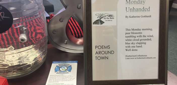 high note 0120, poetry around town, write by the rails