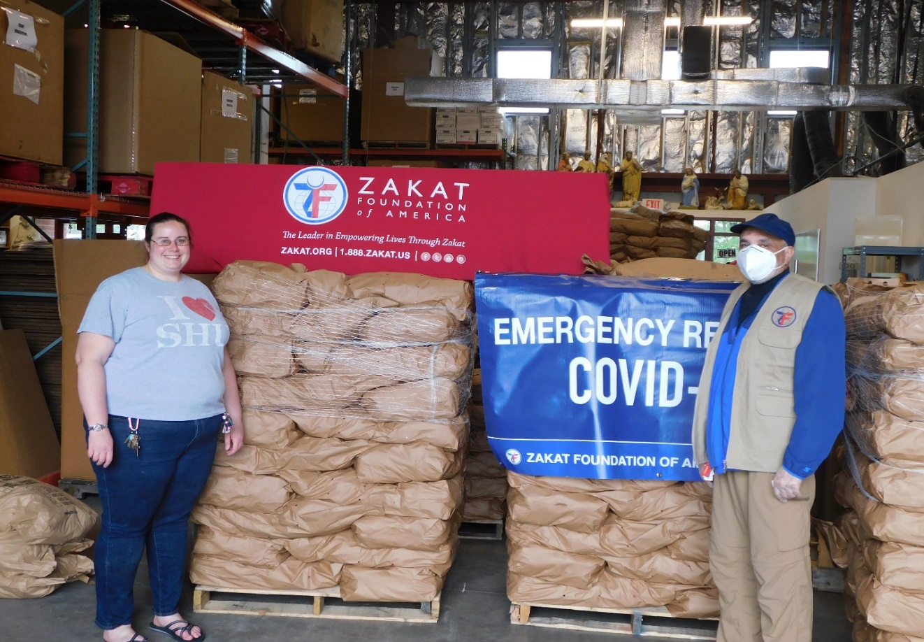 House of Mercy, Zakat Foundation Partner to Distribute 40,000 Pounds of