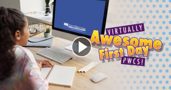 pwcs, first day of virtual school