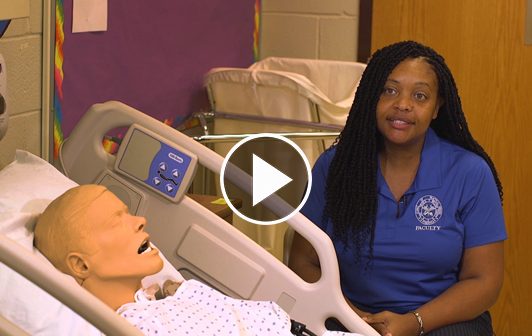 PWCS, former student now instructor, nursing