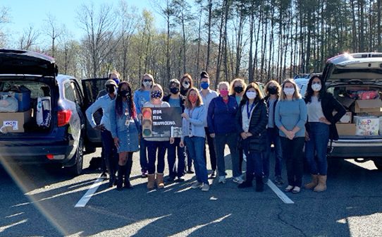 PWCS, bags of hope