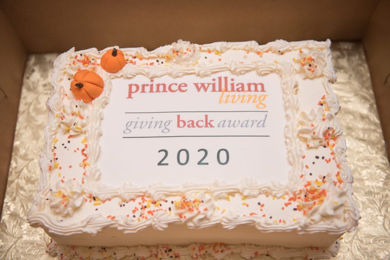 giving back awards 2020, cakes by happy eatery