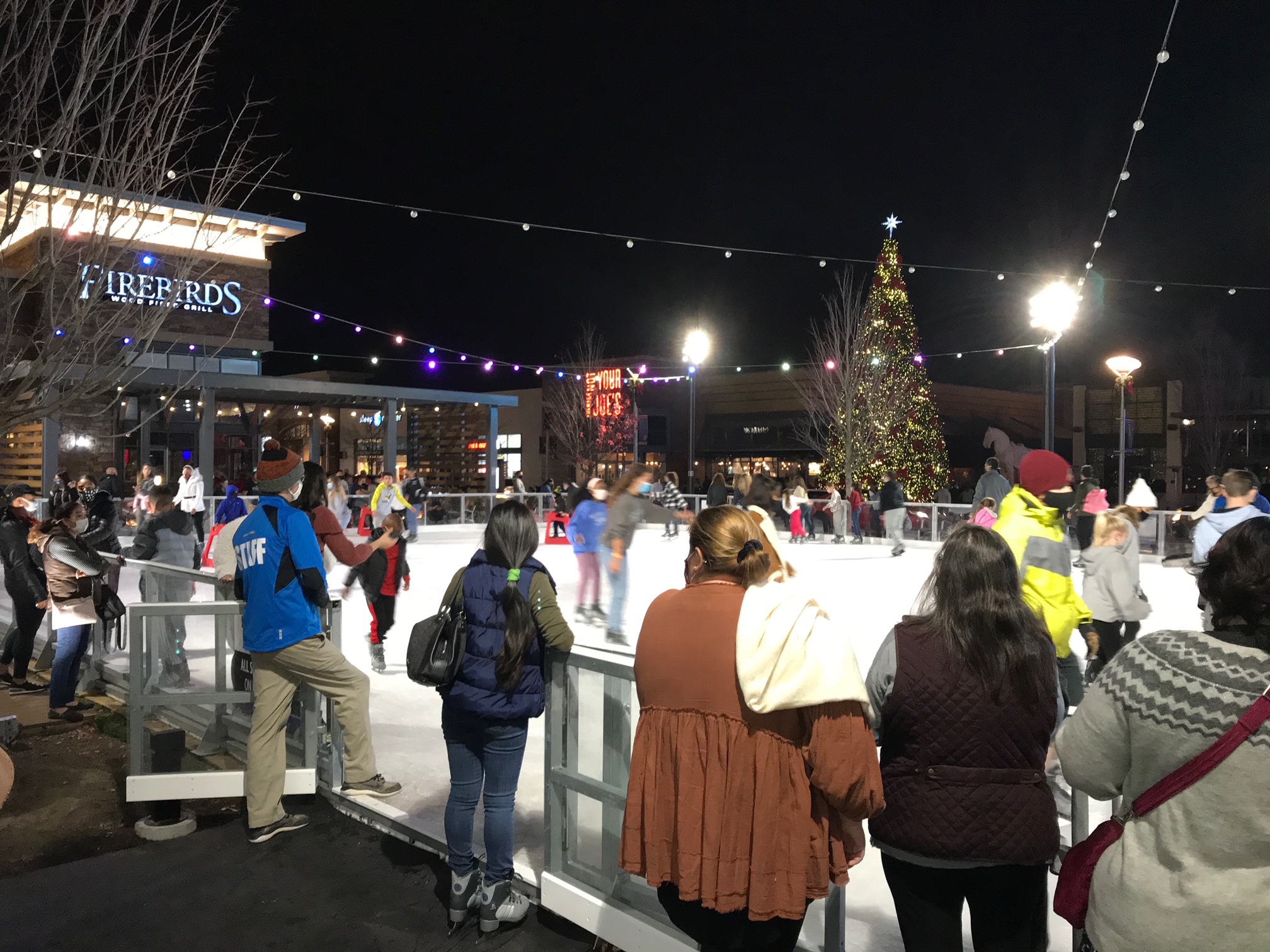 IceSkating Rink Brings Winter Spirit to Stonebridge Prince William Living