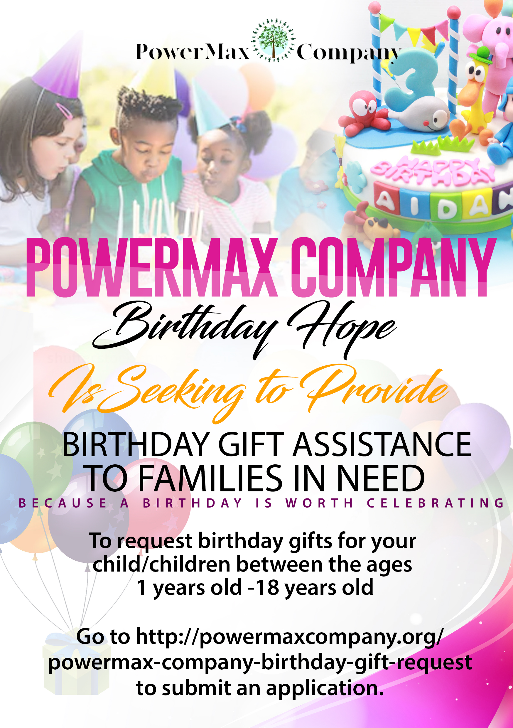 power max, birthday hope