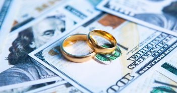wedding rings, money, divorce. your finances 0121