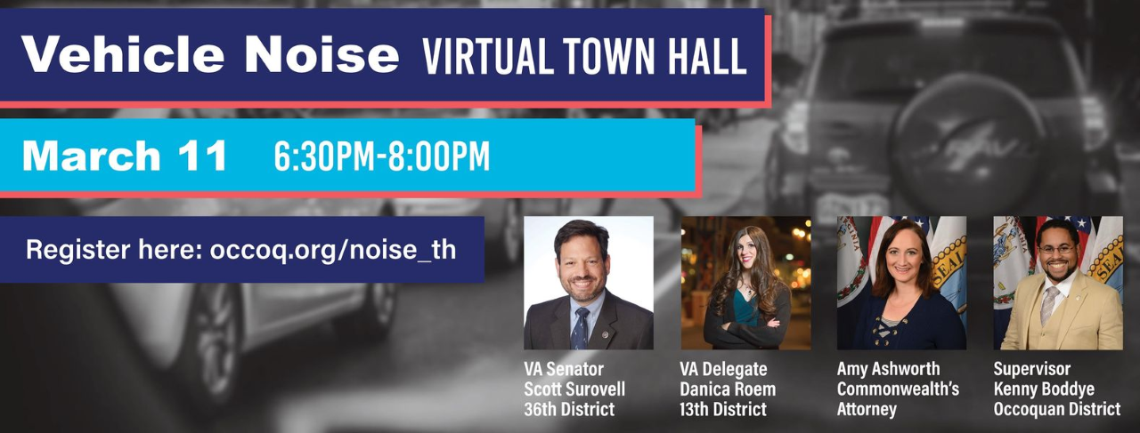 vehicular noise town hall