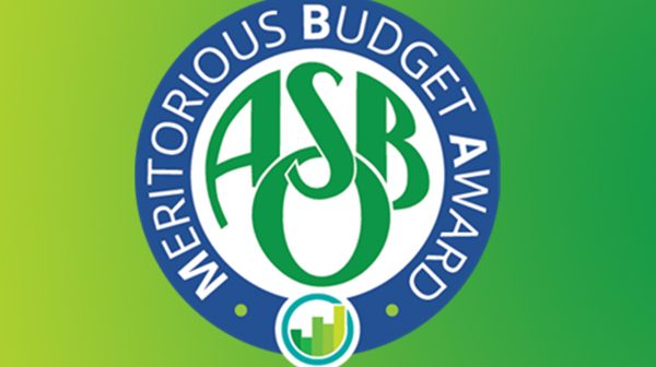 PWCS, meritorious budget award