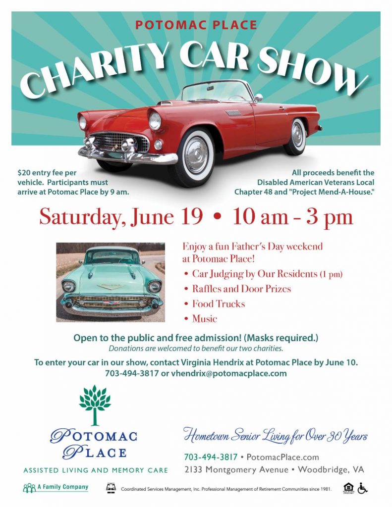 Potomac Place Charity Car Show Prince William Living