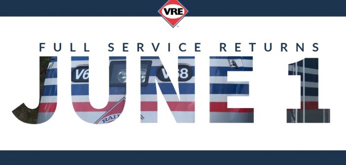 vre return to full service