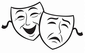 drama masks, theater