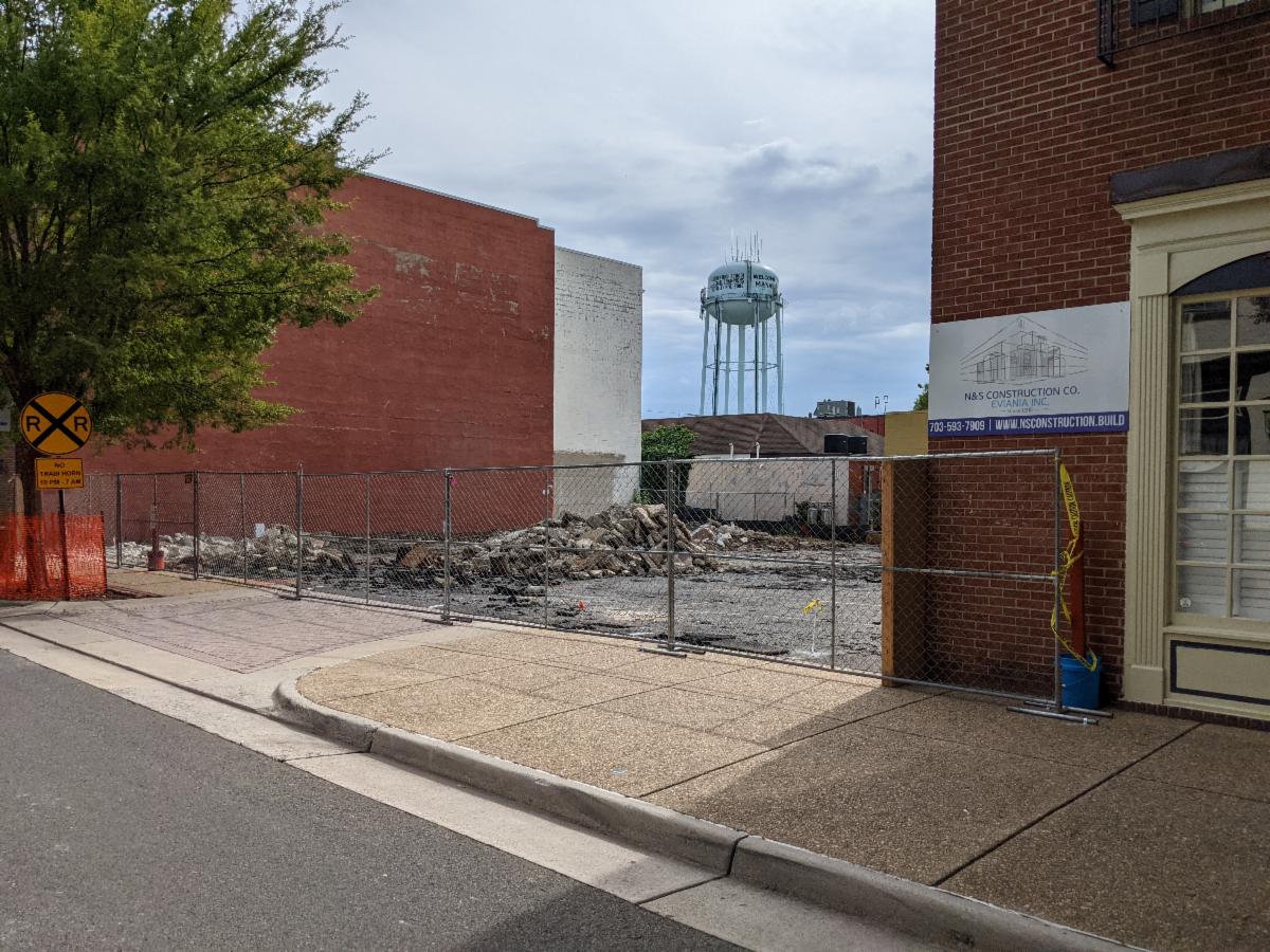 site of harris building