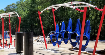 The Warrior Challenge Course at Locust Shade Park