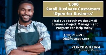 Prince William County Celebrates 1,000 Small Business Customers Milestone small business customers, development services