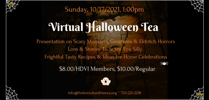 Dumfries, Halloween tea