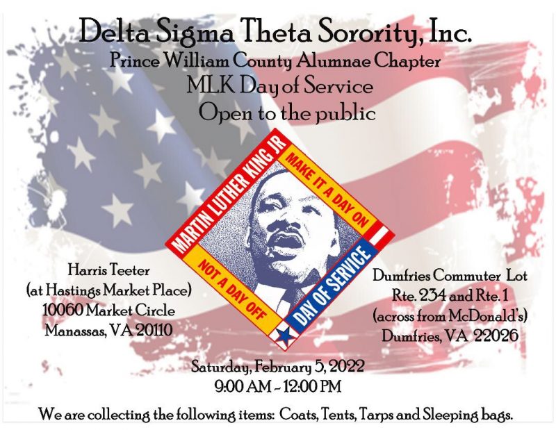 Delta Sigma Theta. MLK Day of Service