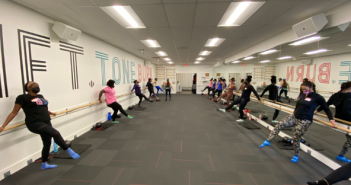 Pure Barre, group class