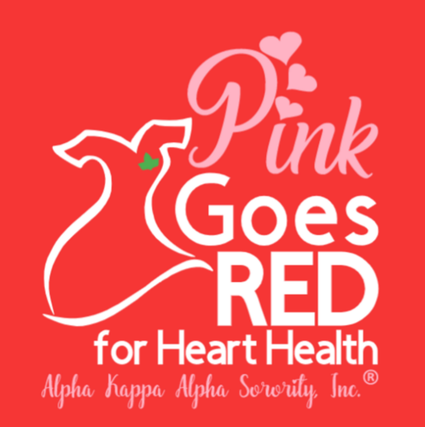 pink goes red, alpha kappa alpha. pure barre