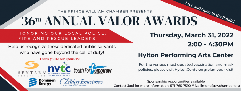 valor awards, PW Chamber