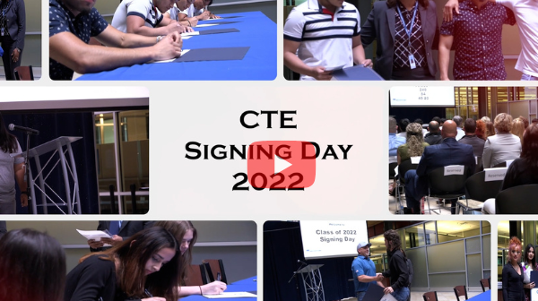 CTE Signing Day 2022