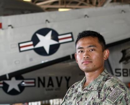 Airman Angelo Eclavea, Navy