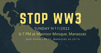 Stop World War III, Masroor Mosque