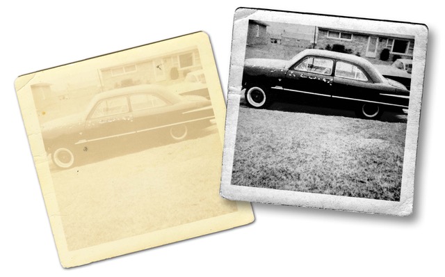 car photo restored Mark Gilvey