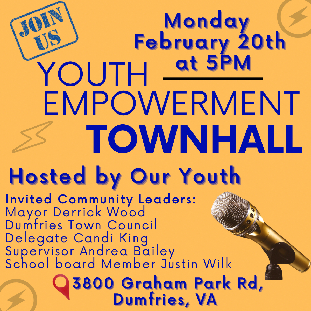 Mayor Derrick Wood, Community Leaders Announces Youth Empowerment Event