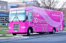 3D mammography van