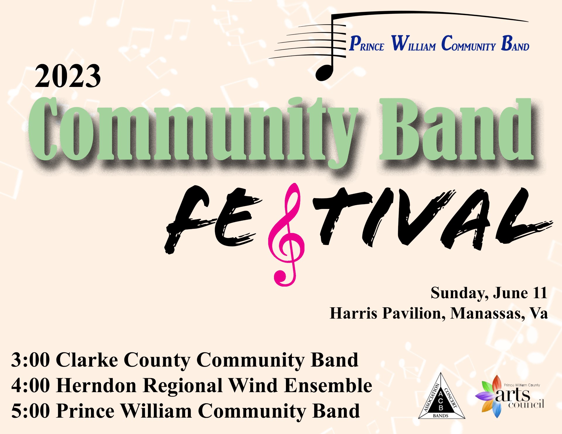 2023 Community Band Festival Prince William Living