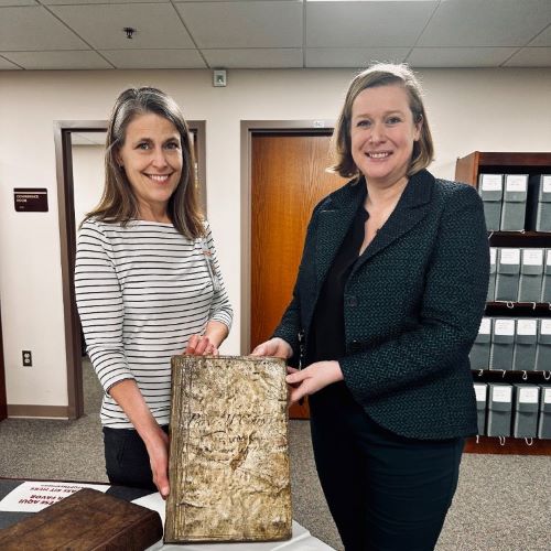 Stolen Historical Records Returned to the Prince William County