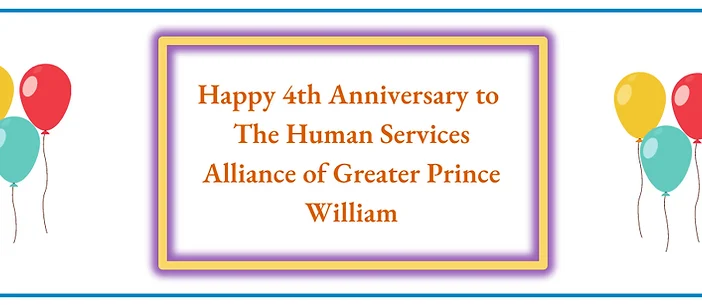 4th anniversary greater PW human services alliance