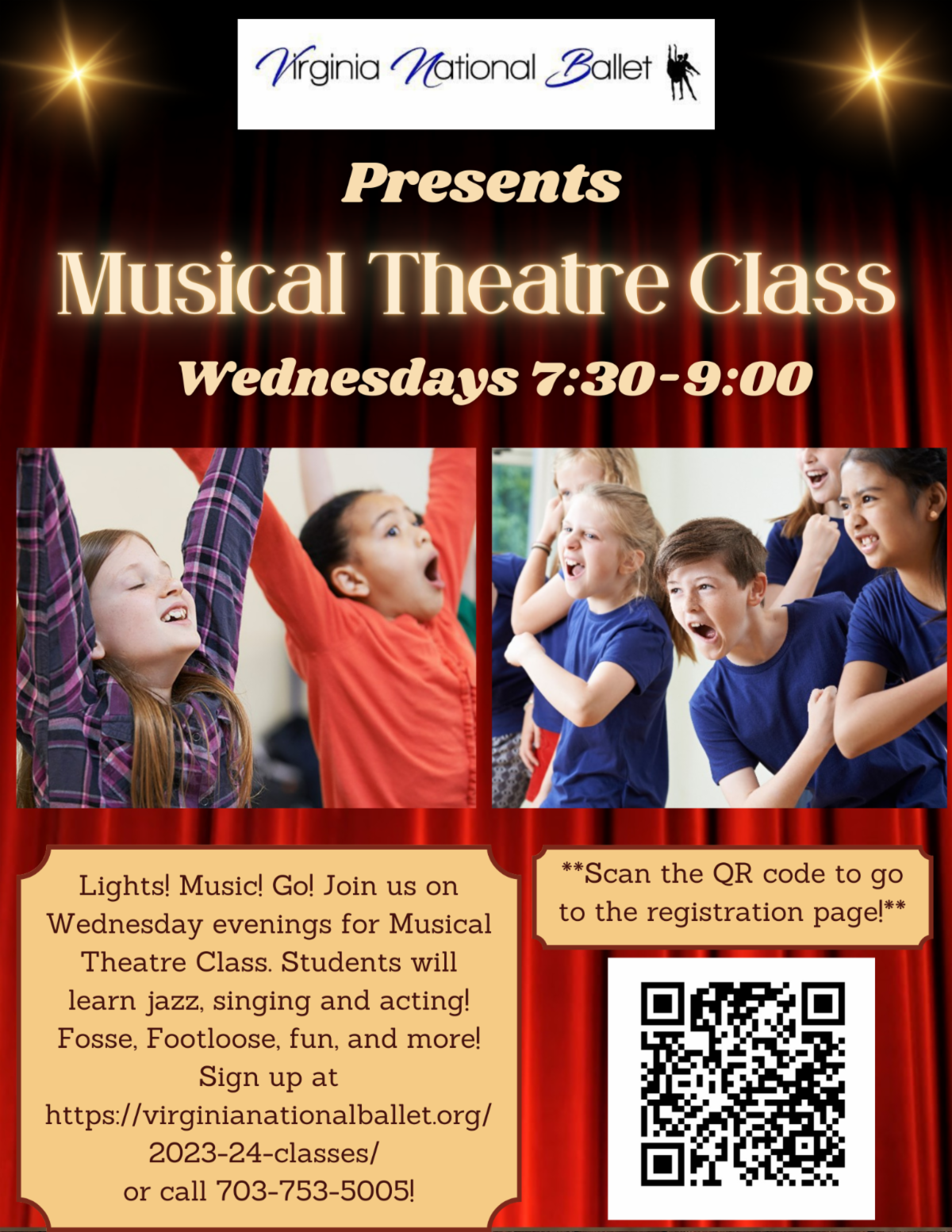VNB Musical theatre class