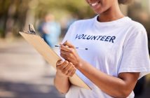 a volunteer