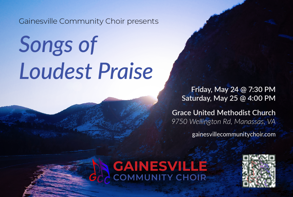 Gainesville Community Choir Presents “Songs of Loudest Praise” Prince