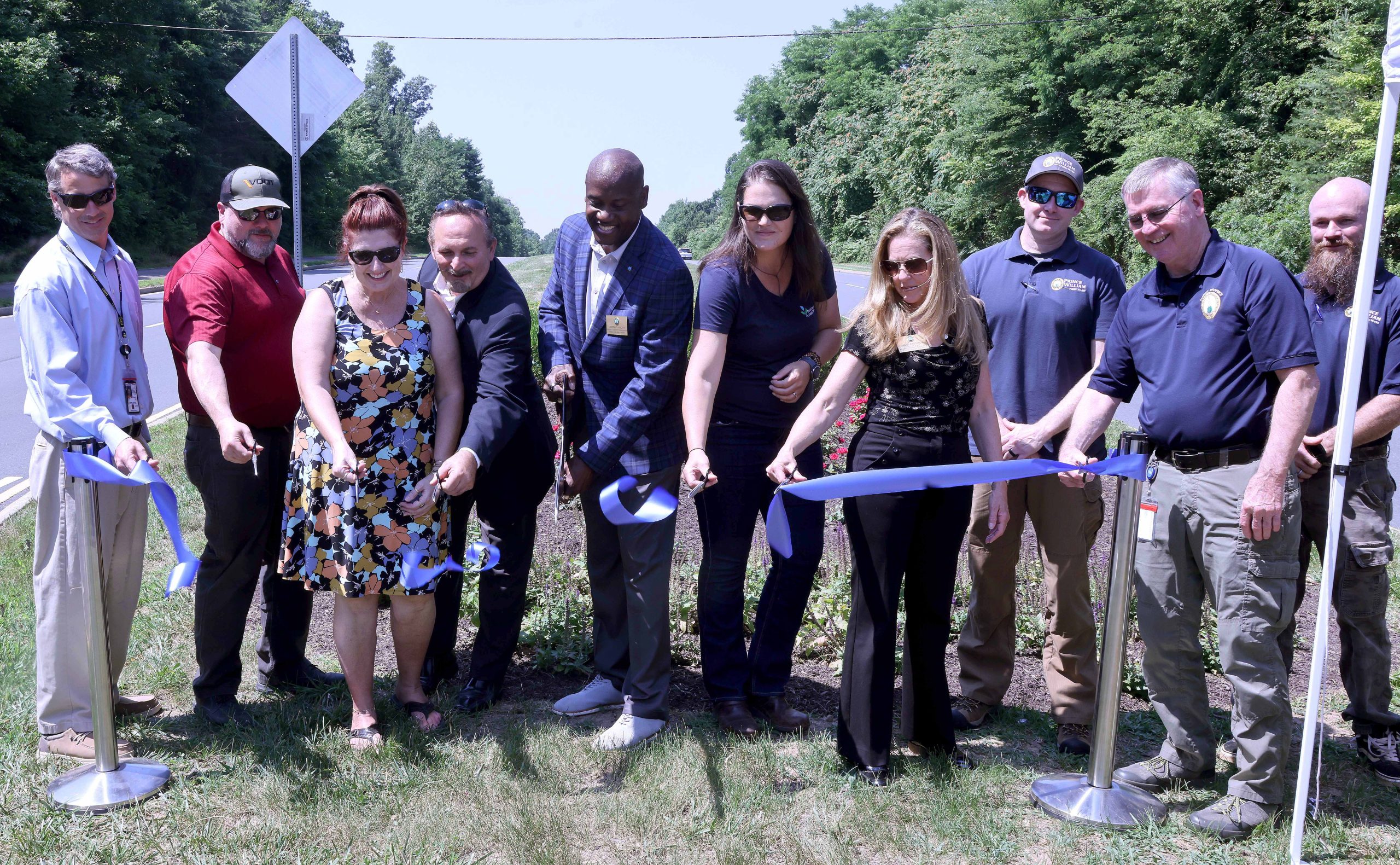 Beautification Project Completed Along Ridgefield Road | Prince William ...