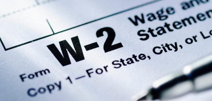 W-2 form, taxes