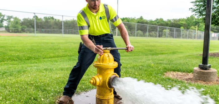 Prince William Water, worker, open fire hydrant
