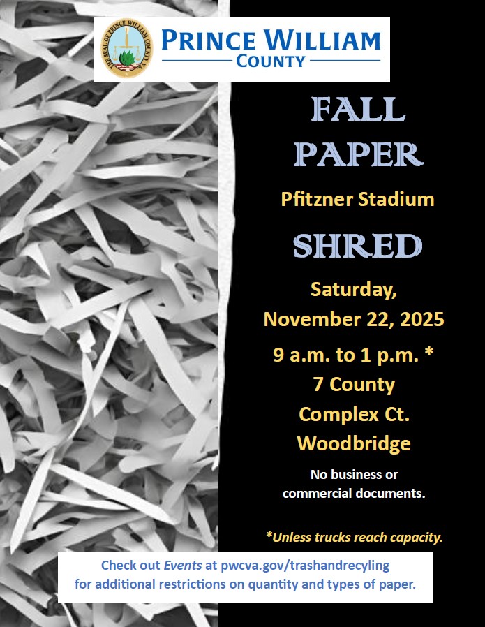 November 2025 shred event