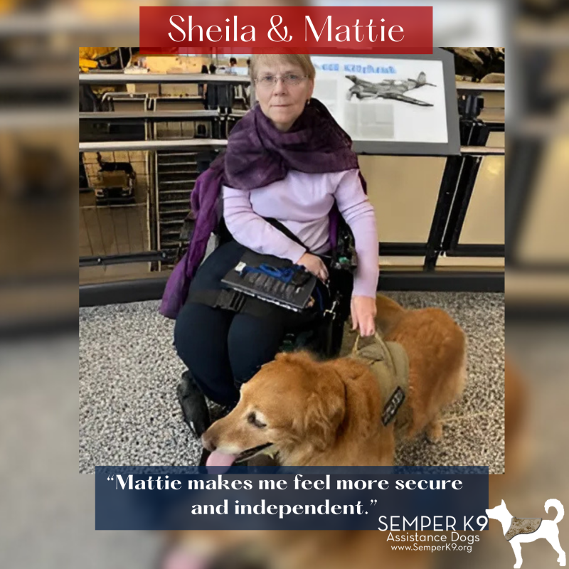Sheila & Mattie, semper k9