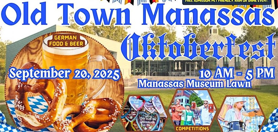 Old Town Manassas Octoberfest Sept 2025